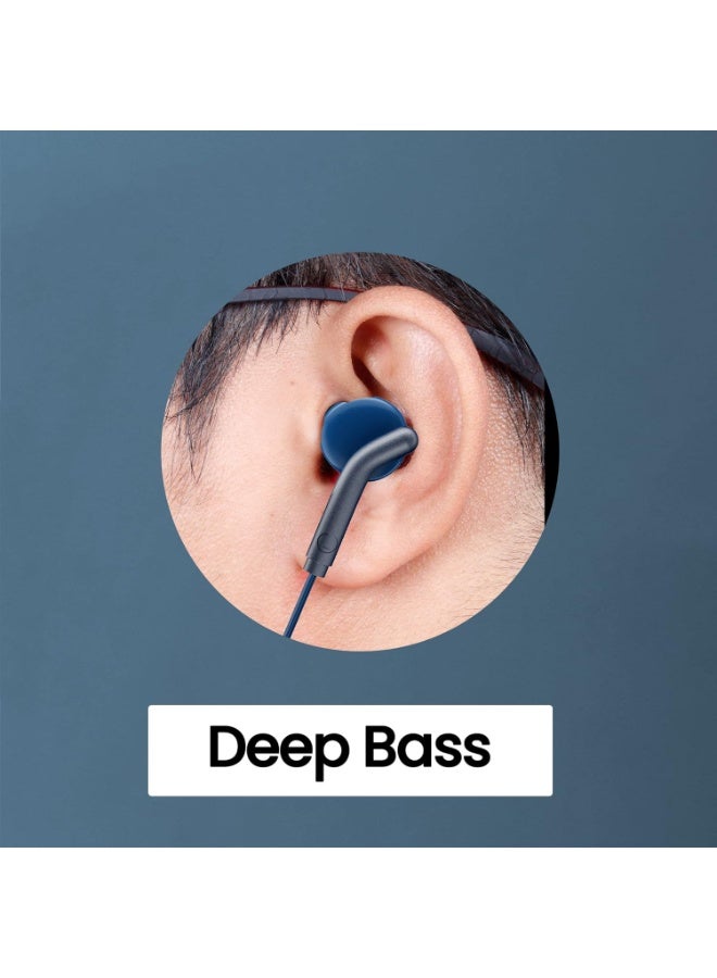 ZEBRONICS Bro 3.5Mm Wired in Ear Earphones, in-Line Mic, Deep Bass, 1.2M Strong and Long Lasting Cable, Light Weight, Compatible with Mobile | Tablet | Laptop (Blue) - Image 5